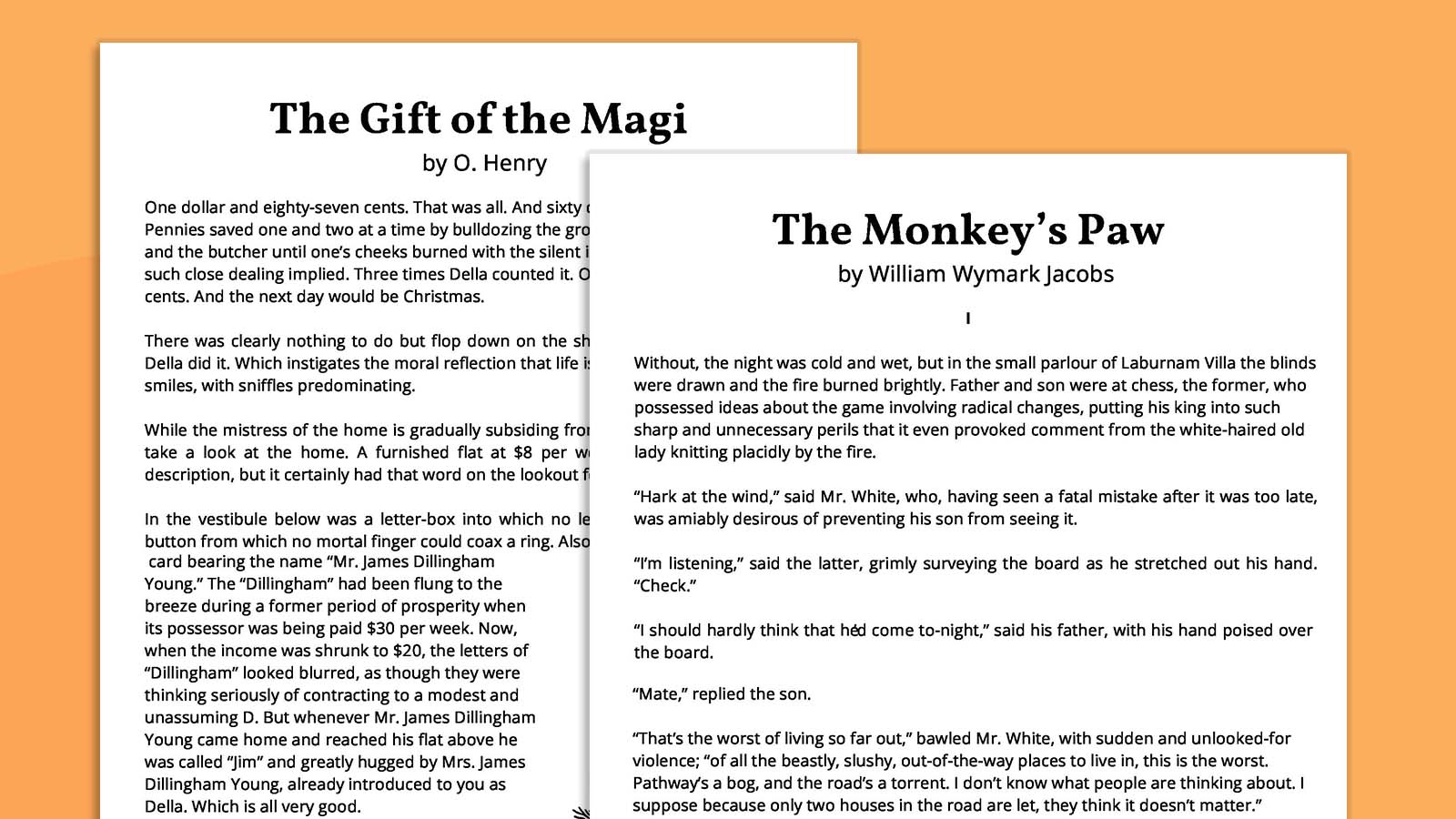 The Monkey's Paw by William Wymark Jacobs