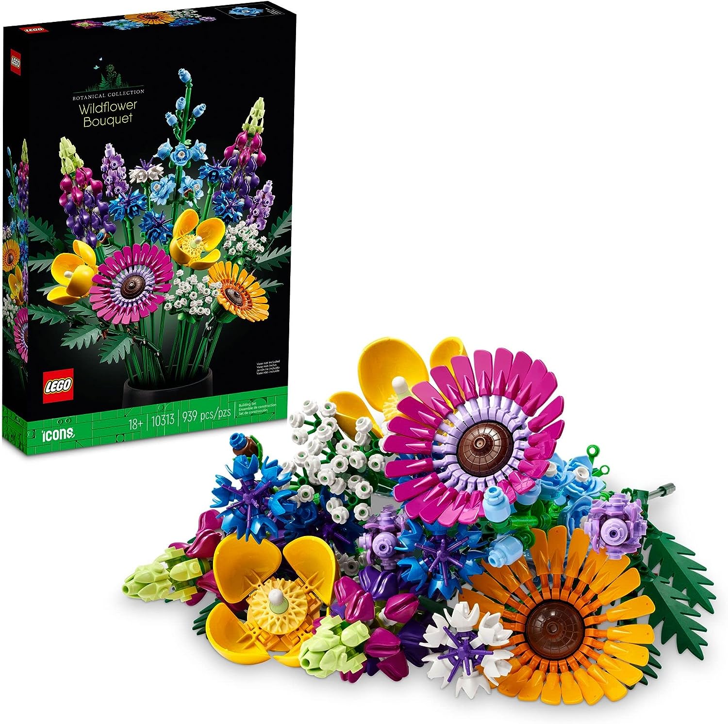 LEGO wildflowers set with box- teacher gifts