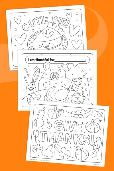 Thanksgiving Coloring Pages