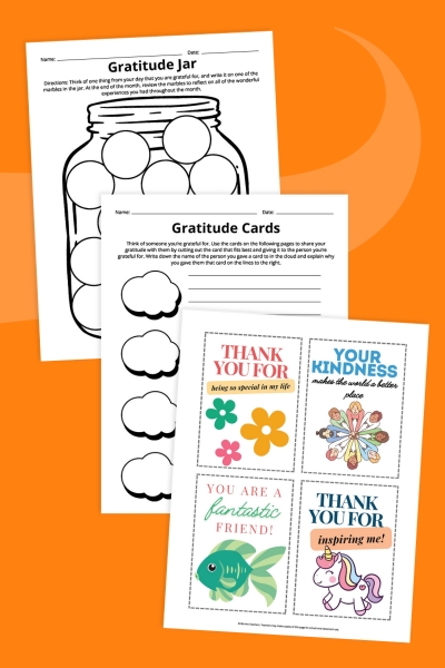 Gratitude Worksheets