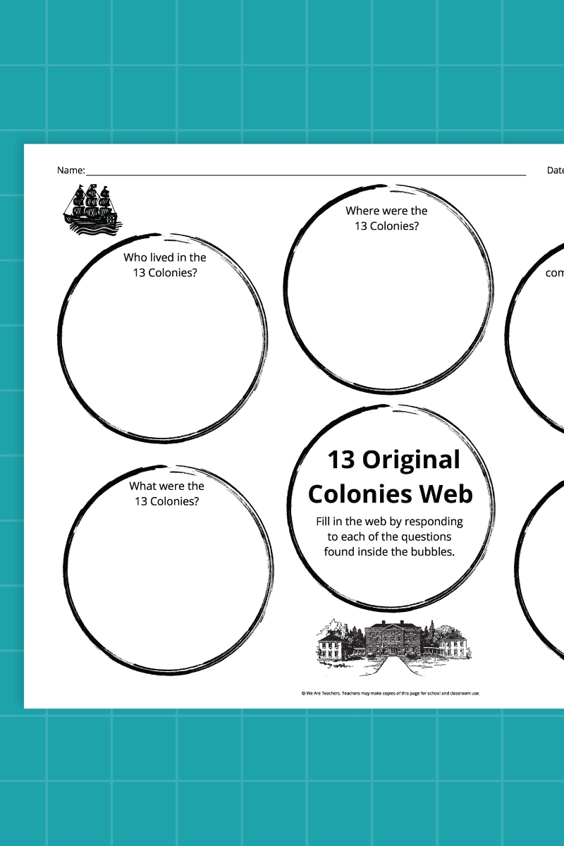 13 Original Colonies Web