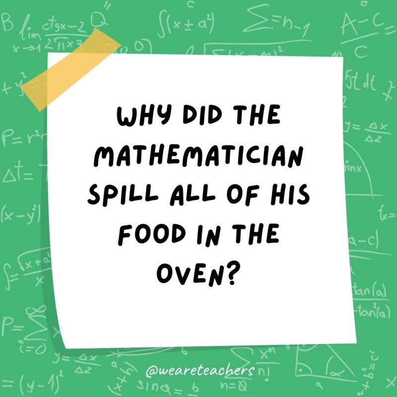 Did you hear about the overeducated circle? It has 360 degrees!