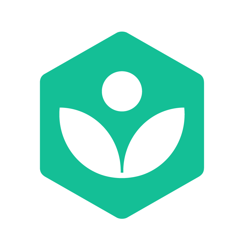 Khan Academy logo in green on a white background