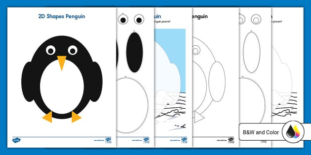 Twinkl penguin cutting skills worksheets