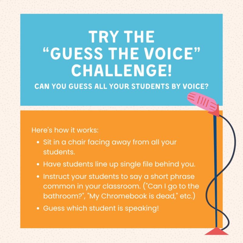 Teachers Are Taking On The Guess The Voice Challenge Classroom
