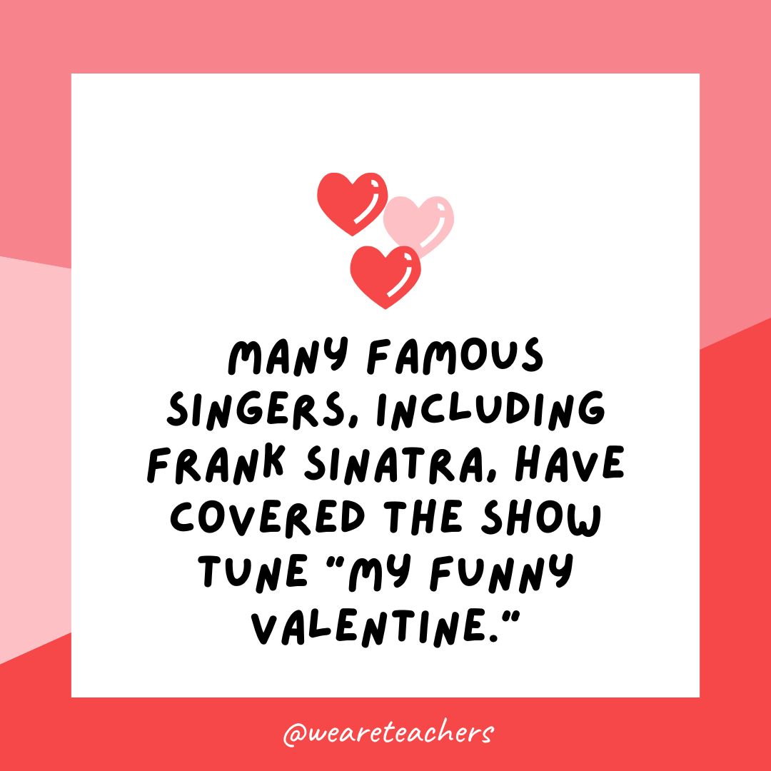 Many famous singers, including Frank Sinatra, have covered the show tune 