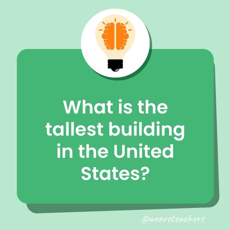 What is the tallest building in the United States?