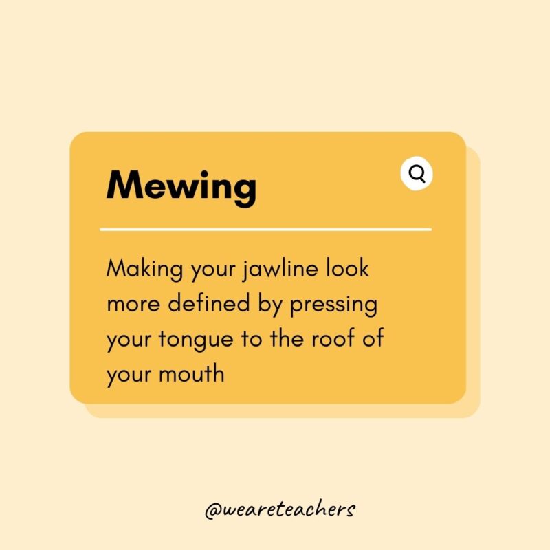 Mewing