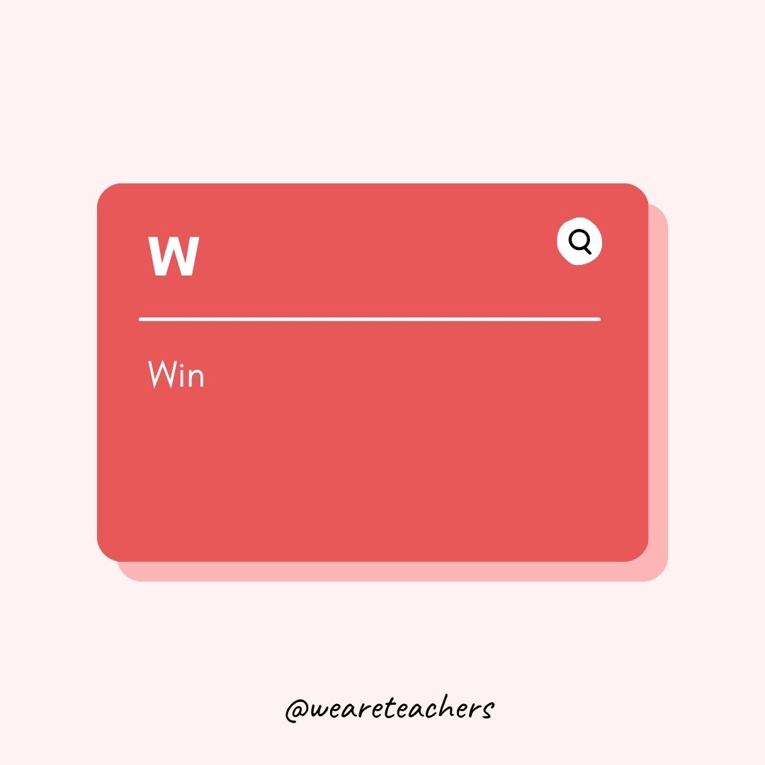 W