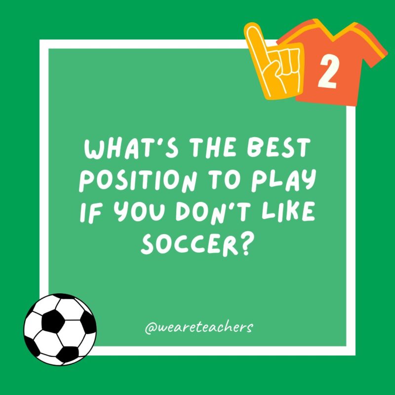 What’s the best position to play if you don’t like soccer? What’s the best position to play if you don’t like soccer?