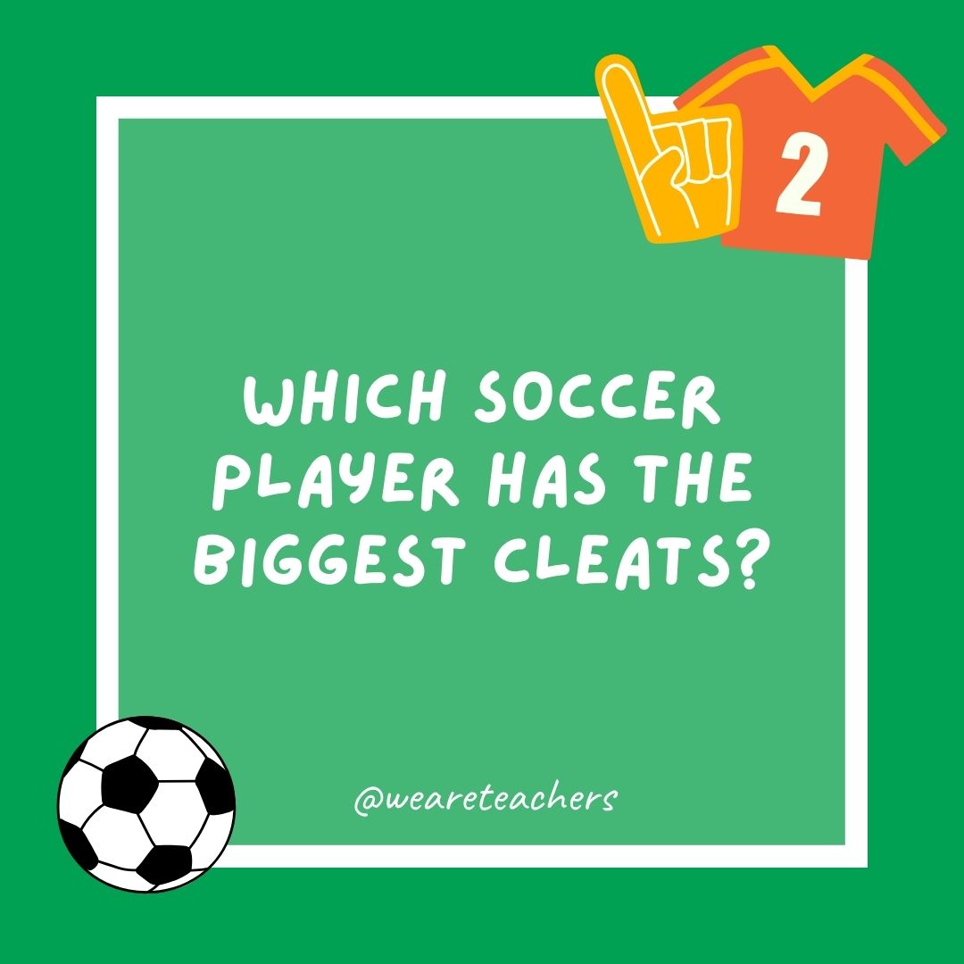 Which soccer player has the biggest cleats? Which soccer player has the biggest cleats?