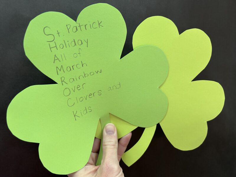 Create acrostic poetry based on Irish history
