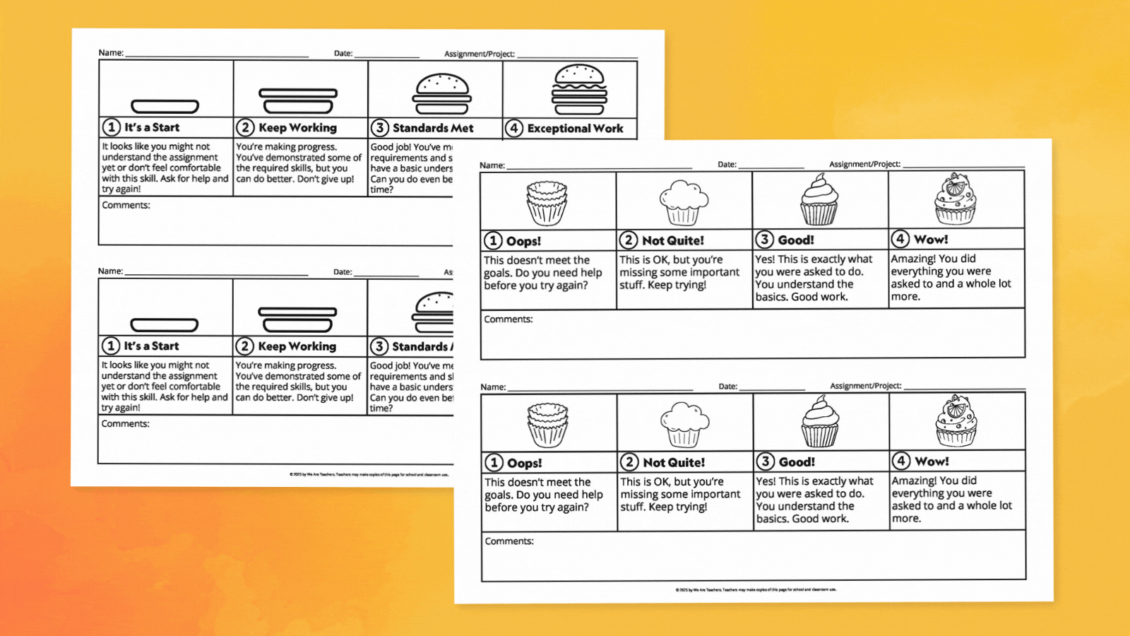 rubrics bundle