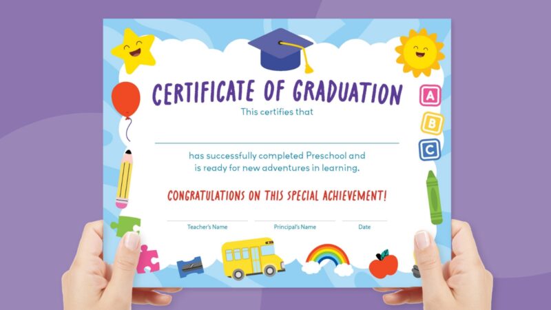 Free Printable Diploma Templates (Editable!) - Classroom