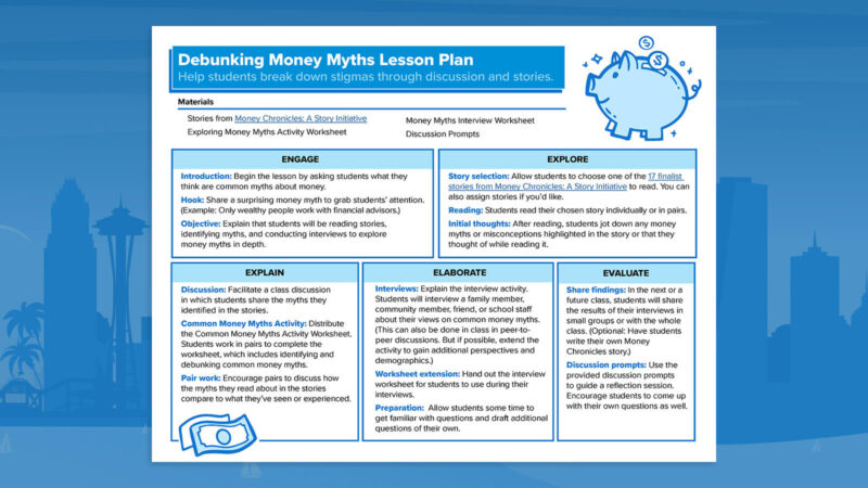 money myths lesson plan