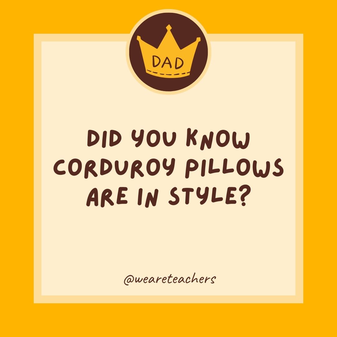 Did you know corduroy pillows are in style?
