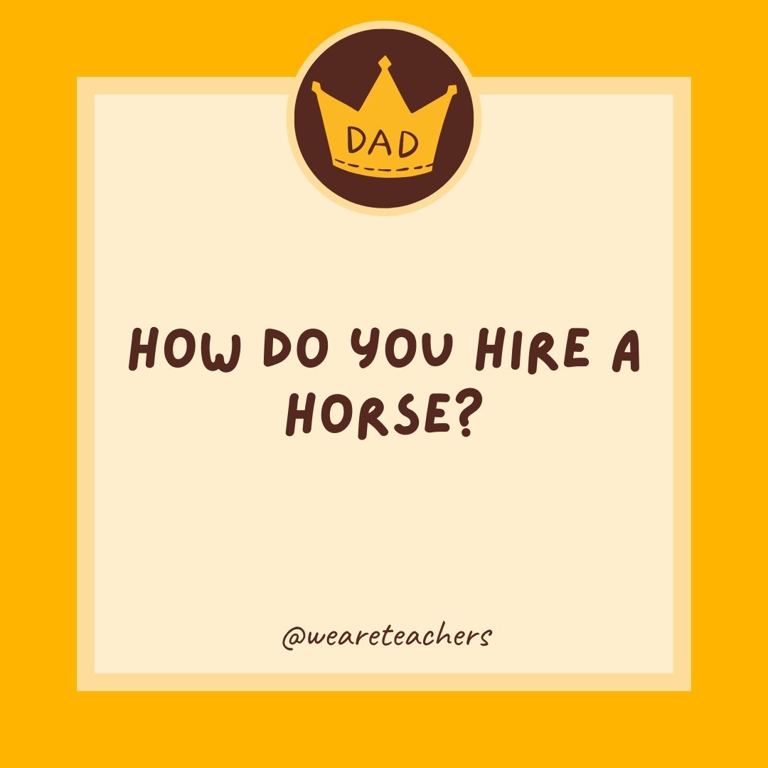 How do you hire a horse?
