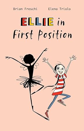 Ellie in first position graphic novel cover 