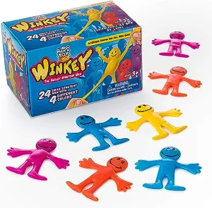 stretchy-guys Plastic stretchy guys for students to play with as an example of inexpensive gift ideas for students