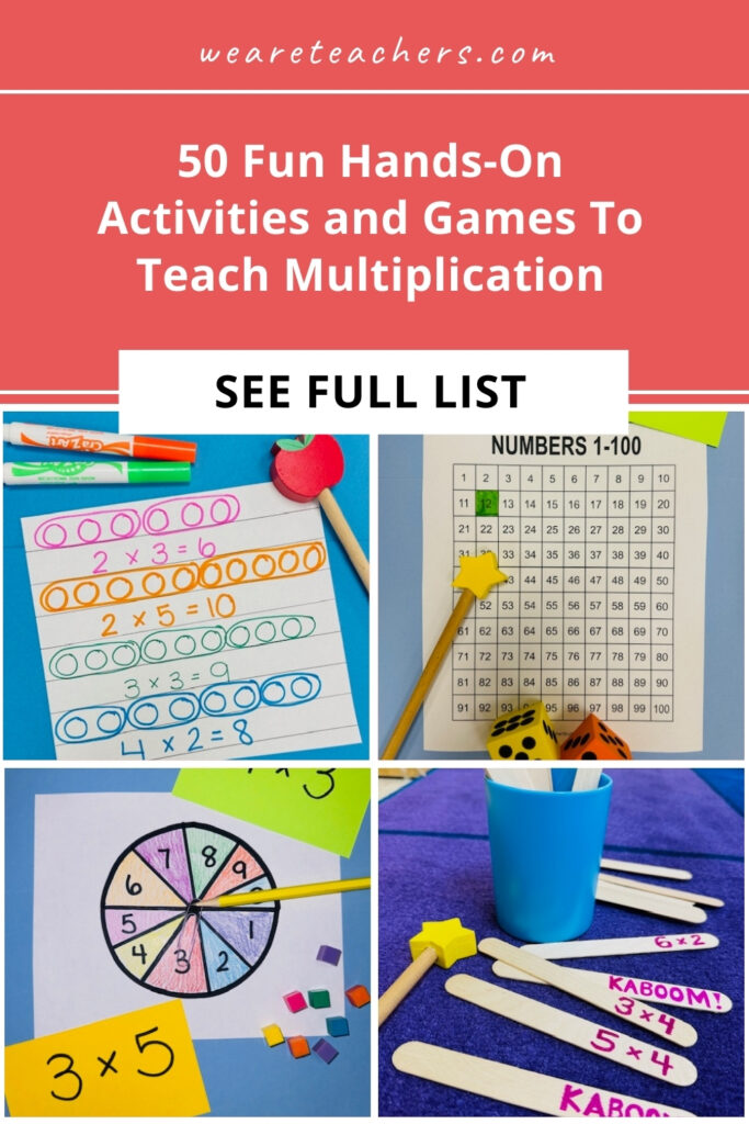 multiplication games Looking for unique ways to teach multiplication so kids will really understand? Try these games, activities, and other engaging ideas!
