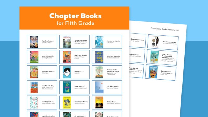 5th grade books feature
