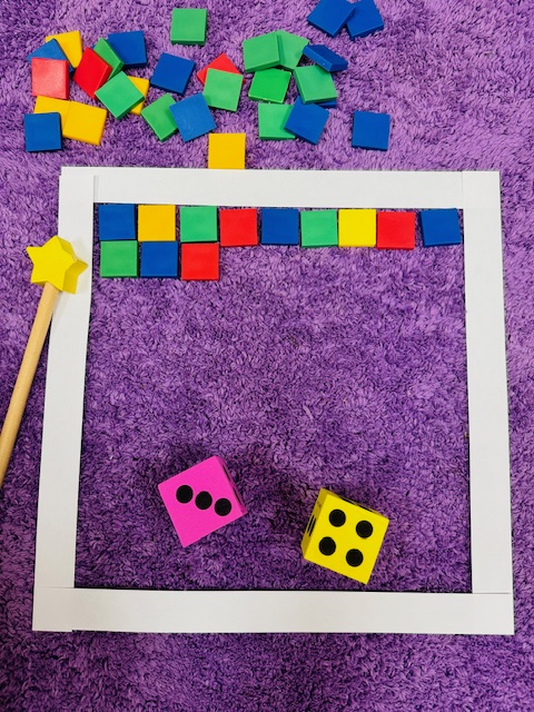 Fill my square activity