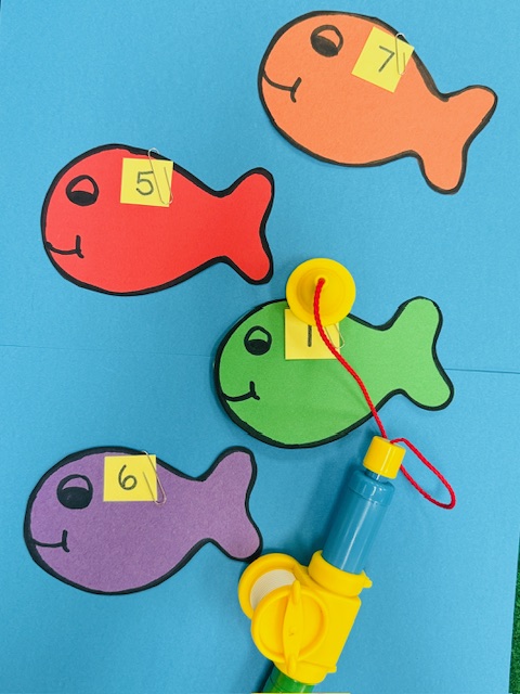 Fish for a Number activity