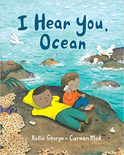 I Hear You Ocean Book cover for I Hear You Ocean by Kallie George, as an example of kindergarten books