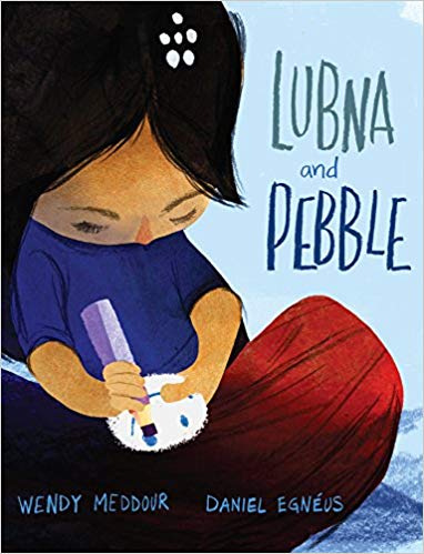 Lubna and Pebble Book cover for Lubna and Pebble by Wedny Meddour