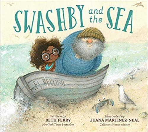 Swashby and the Sea Book cover for Swashby and the Sea by Beth Ferry as an example of kindergarten books