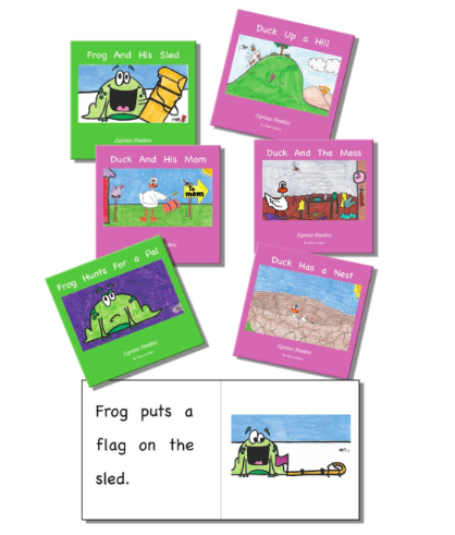 Express Readers Decodable Books Examples of Express Readers decodable books