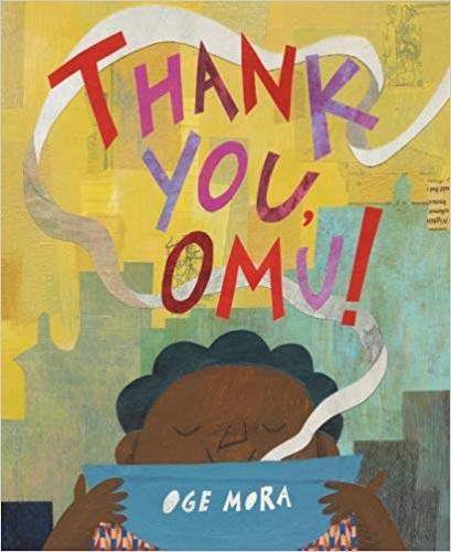 thank you omu Book cover for Thank You, Omu! by Oge Mora