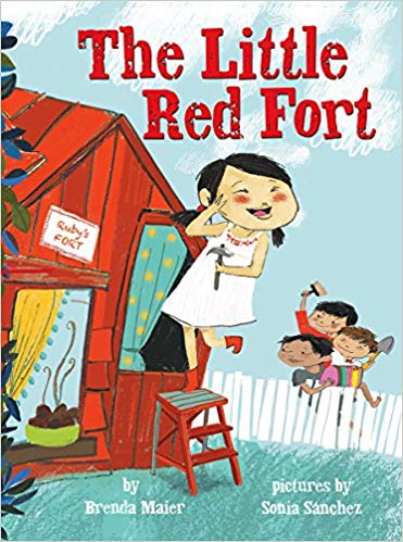 the little red fort Book cover for The Little Red Fort by Brenda Maier as an example of kindergarten books