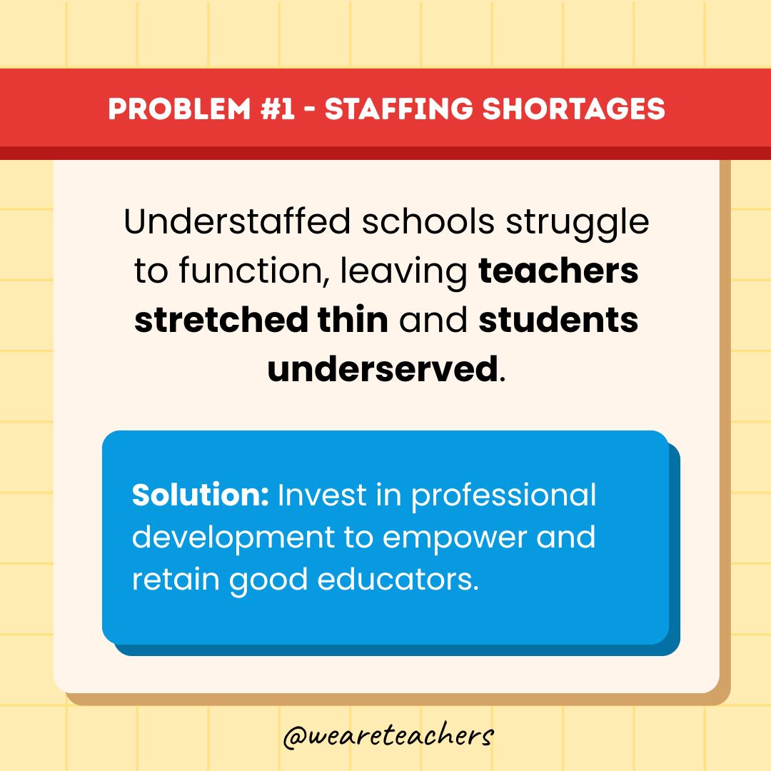 Will Fixing These 7 Problems Keep Teachers From Quitting Classroom