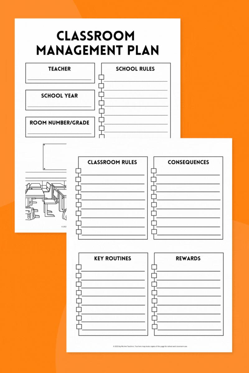 classroom management plan bundle