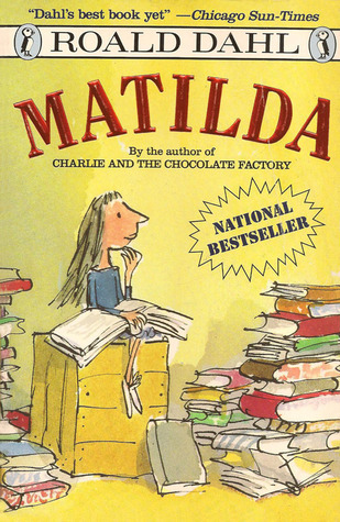 Matilda Book cover of Matilda by Roald Dahl, as an example of chapter books for fourth graders