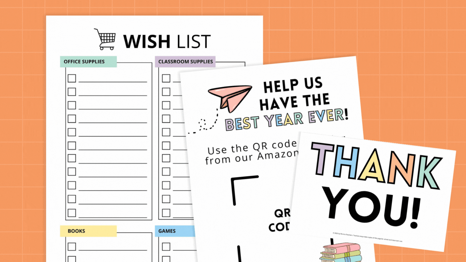 Amazon classroom with list