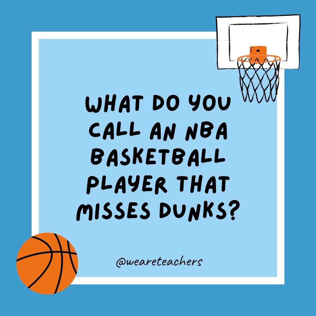 basketball jokes Basketball jokes example