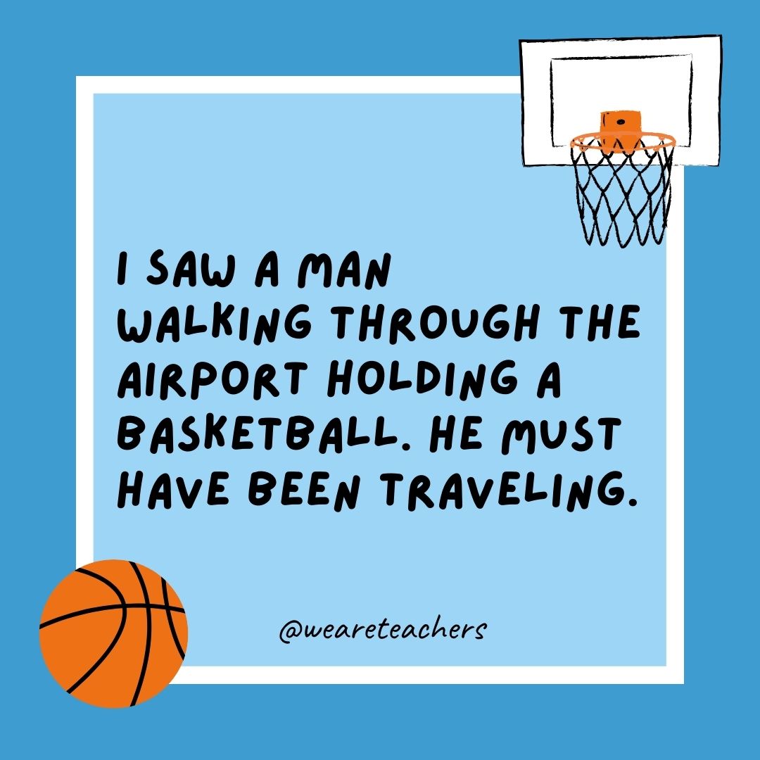 basketball jokes basketball jokes example