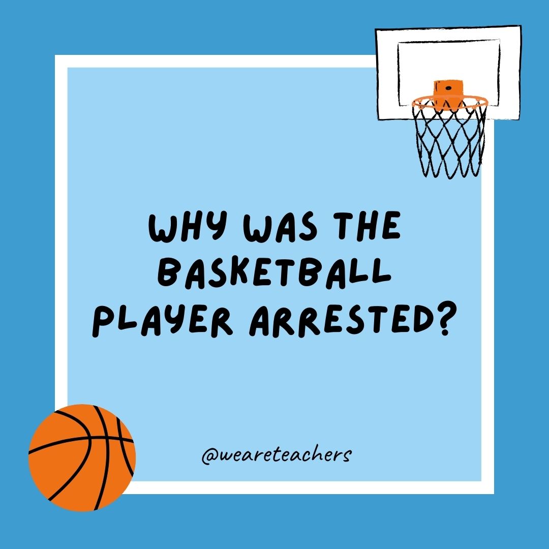 basketball jokes basketball jokes example