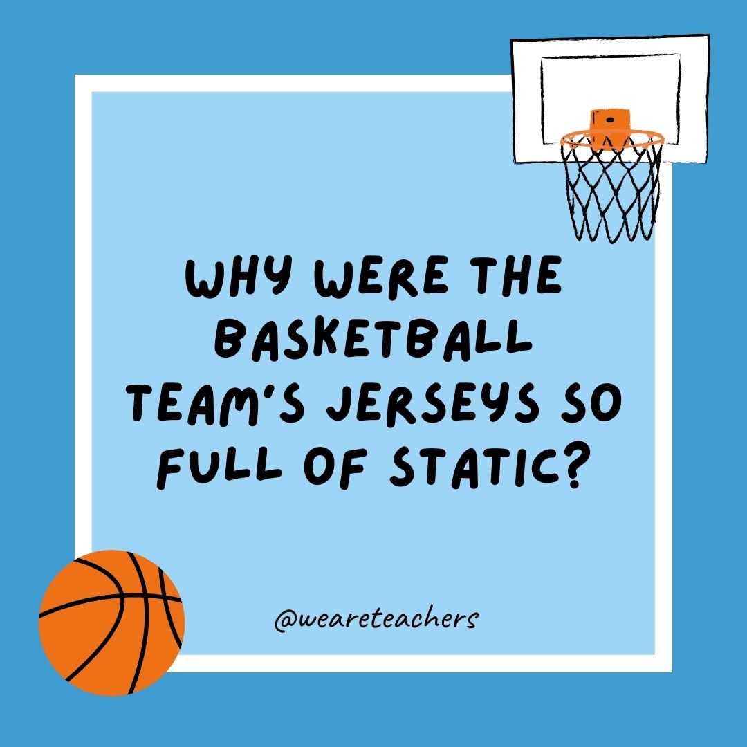 basketball jokes basketball jokes example