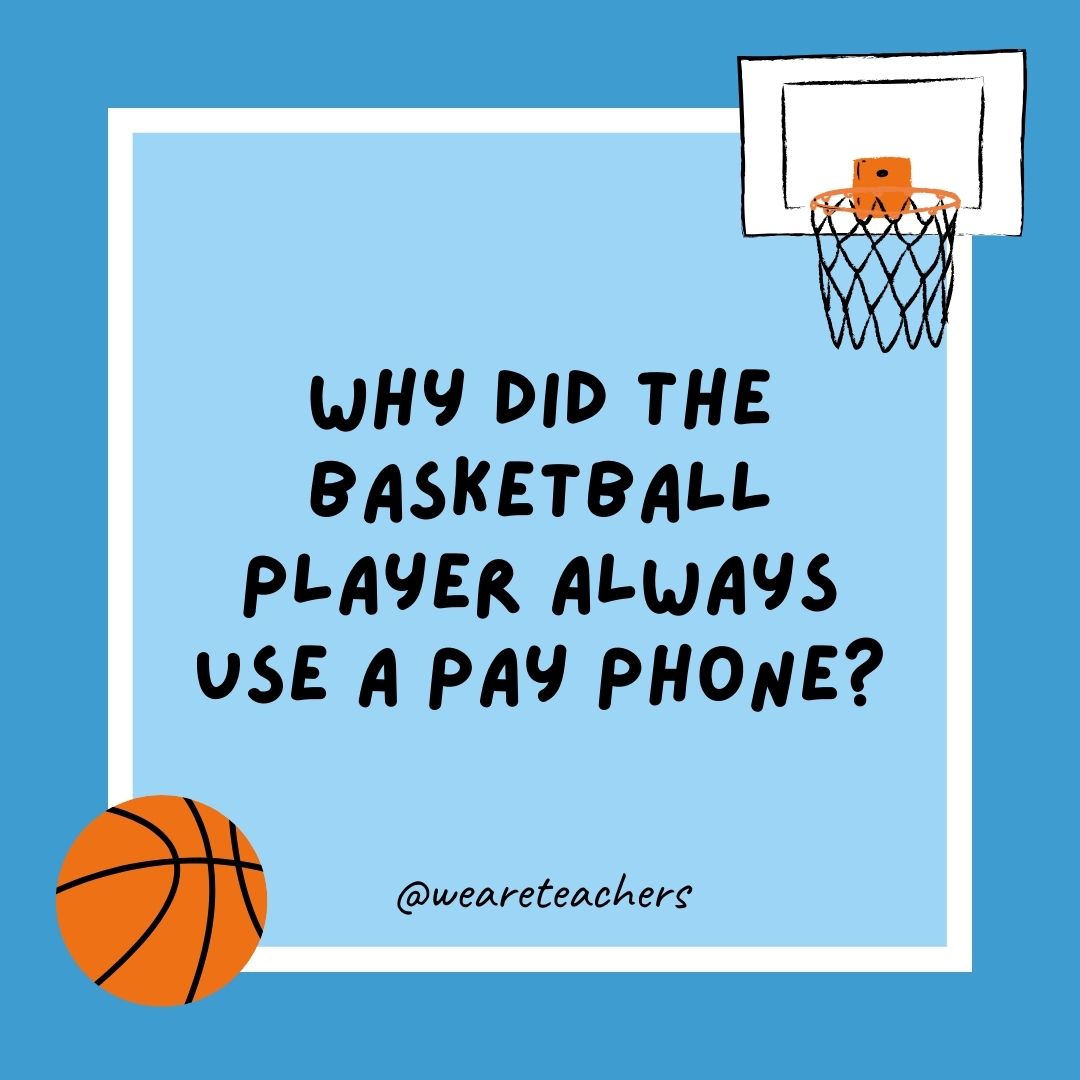 basketball jokes basketball jokes example
