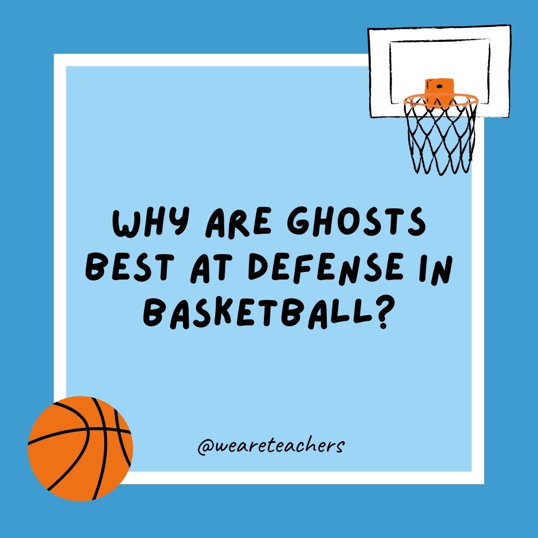 basketball jokes basketball jokes example