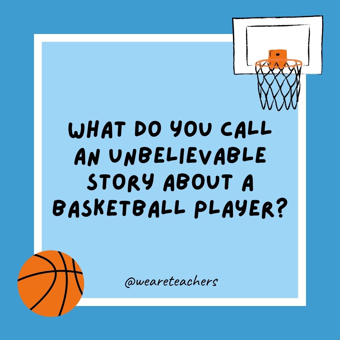 basketball jokes basketball jokes example