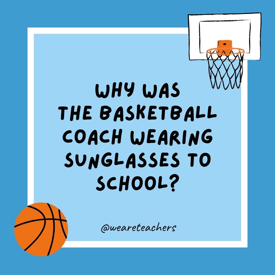basketball jokes basketball jokes example