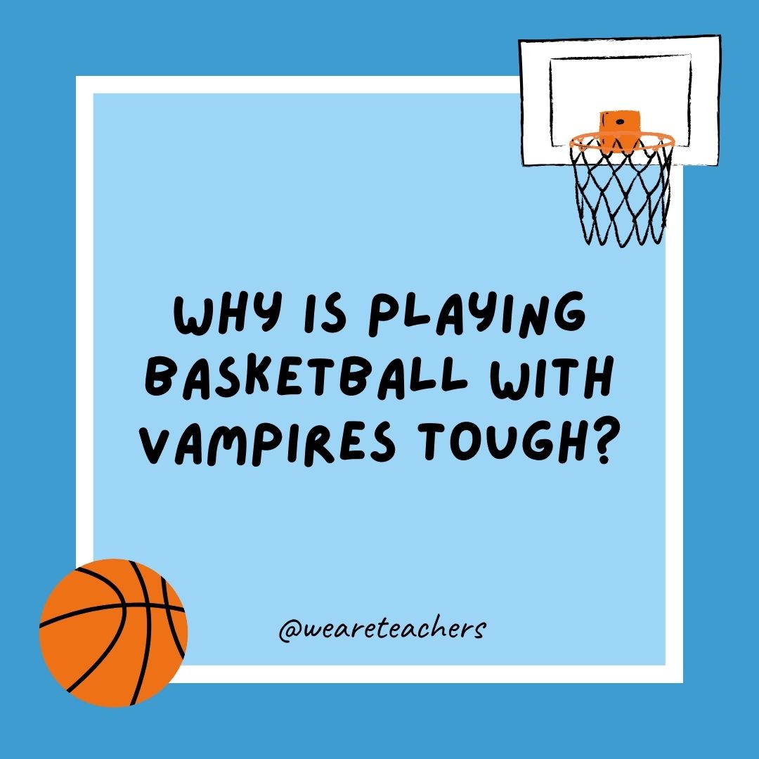 basketball jokes basketball jokes example