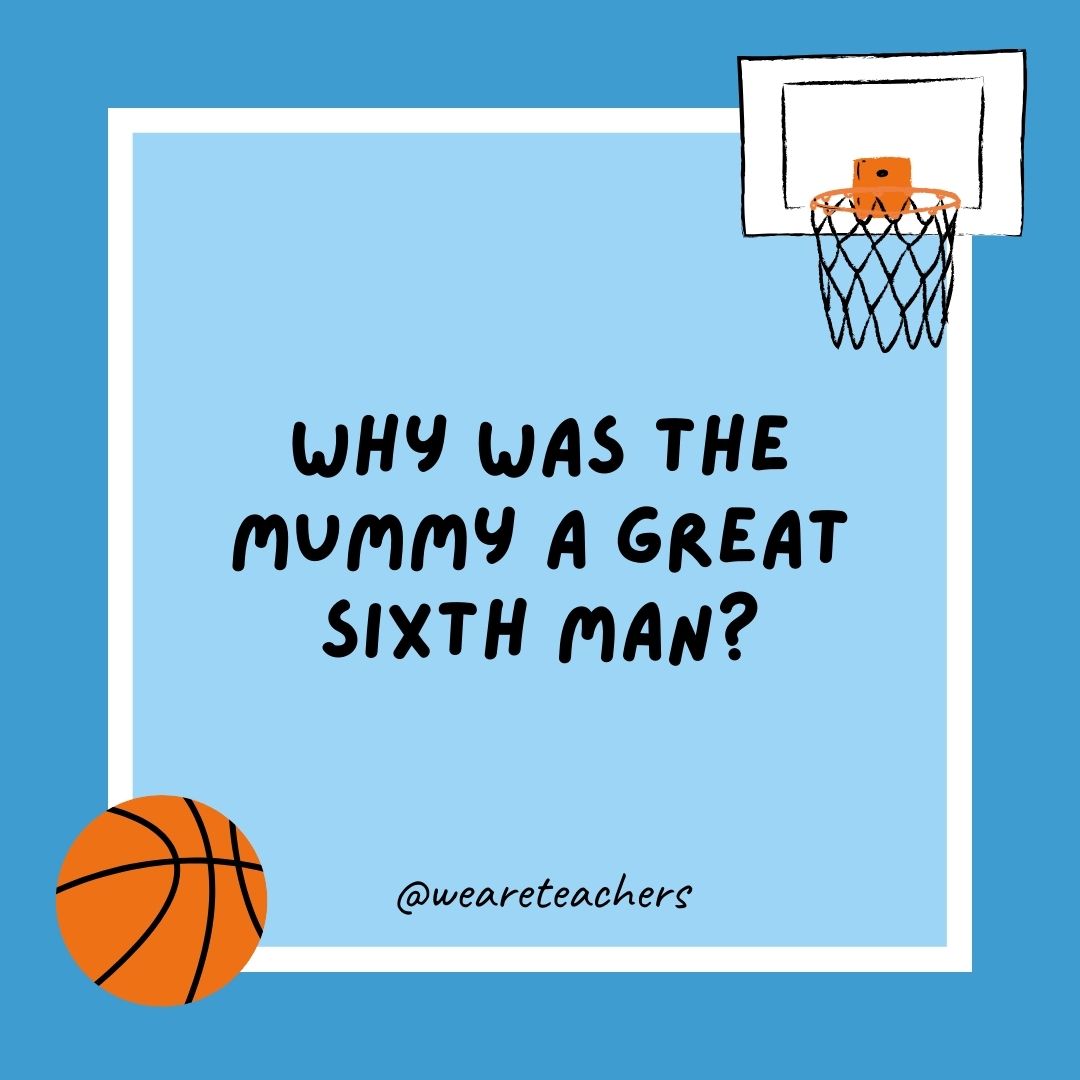 basketball jokes basketball jokes example