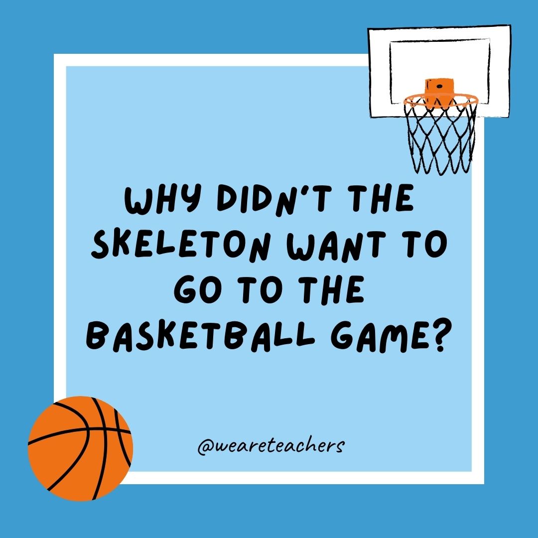 basketball jokes basketball jokes example