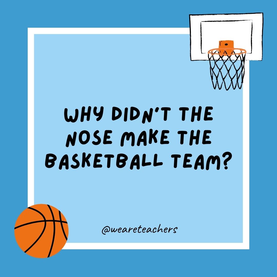basketball jokes basketball jokes example