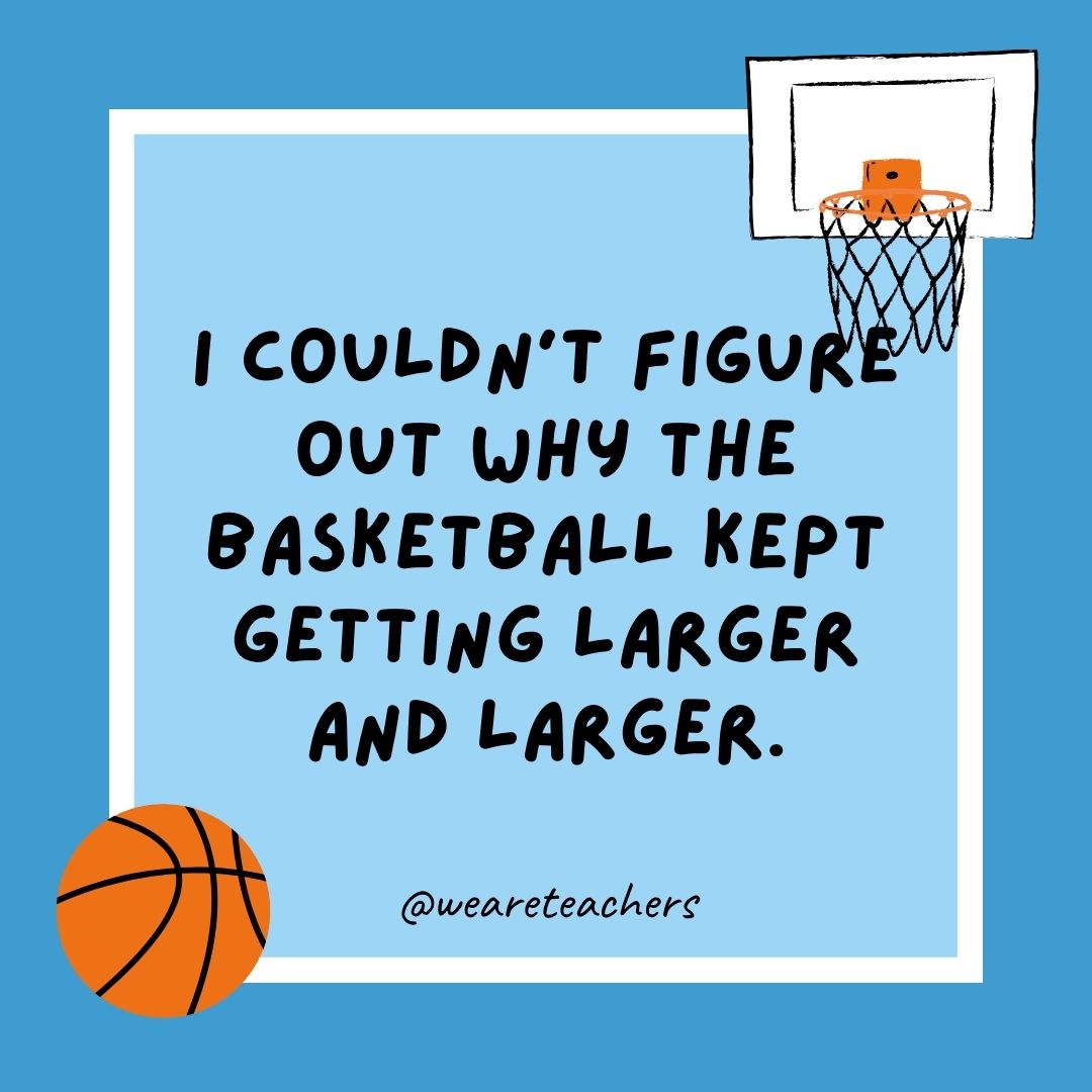basketball jokes basketball jokes example